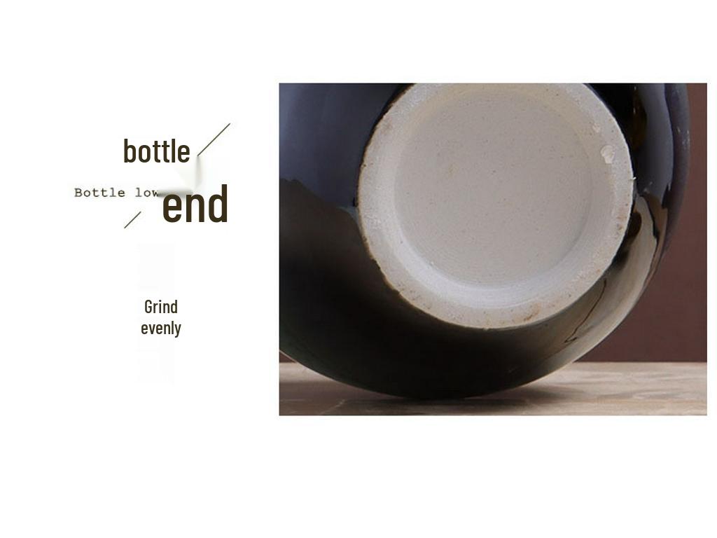 Nordic Minimalist Ceramic Flower Vase for Dining & Living Room Decor