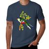 Illustration Of The Cuban Trogon Or Tocororo Tshirt Basic Casual Wear Short Sleeve Top Tshirt