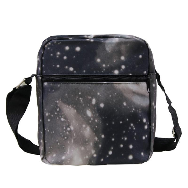 Casual Shoulder Bag, Student Stationery Bag, Oblique Span Bag, Schoolbag, One Piece, Customized Heat Transfer with Pictures.