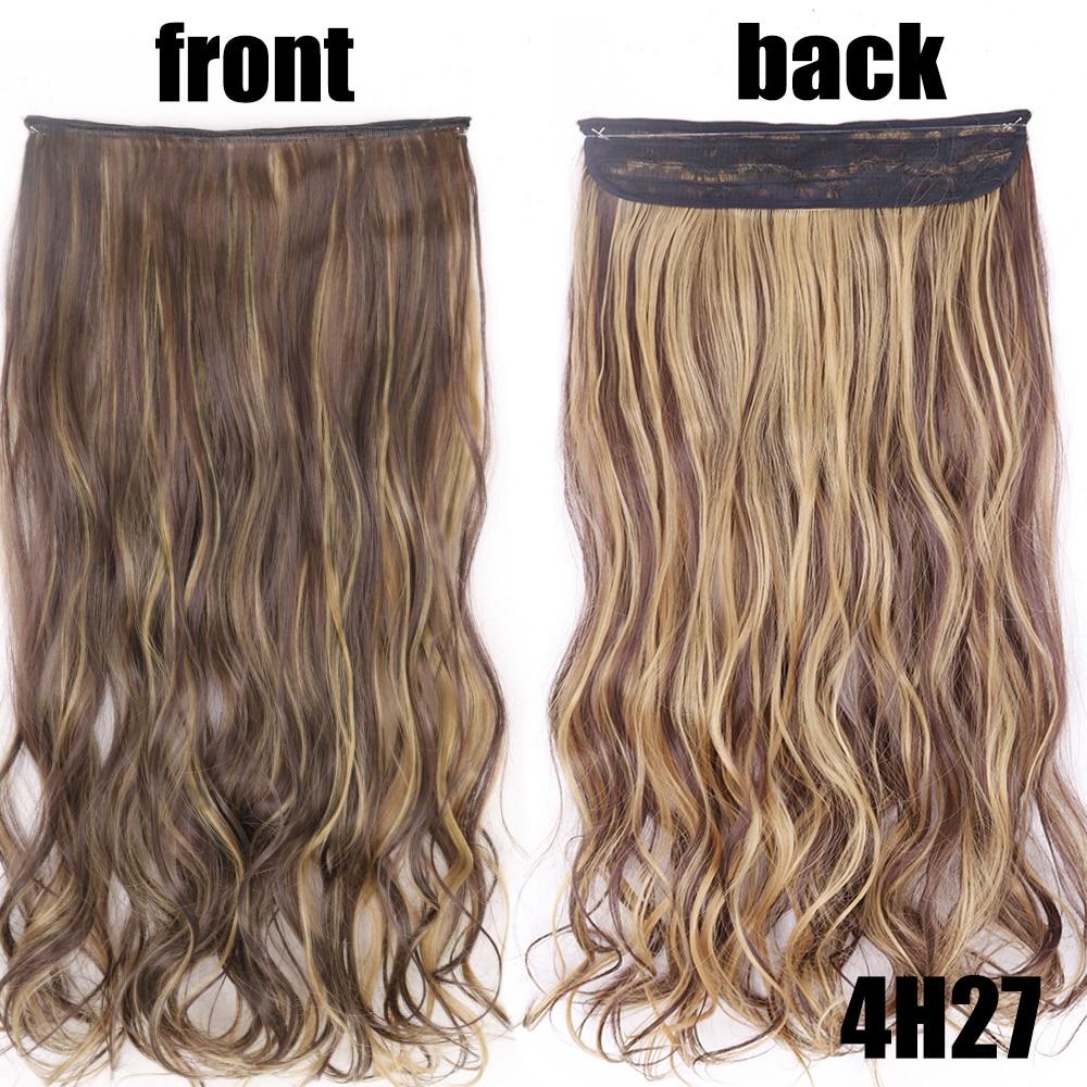 XINRAN 22-дюймова модна жіноча перука з невидимою волосінню для нарощування волосся, стійка до високих температур, синтетична хвиля без застібок