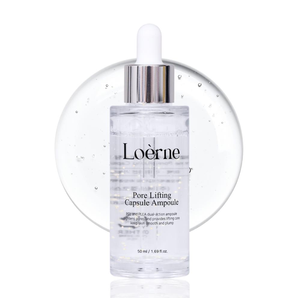 Loerrene Silifting Ampoule, Pore Tightening, PCL PDRN Exosome, Niacinamide, EGF, Squalane, 50ml