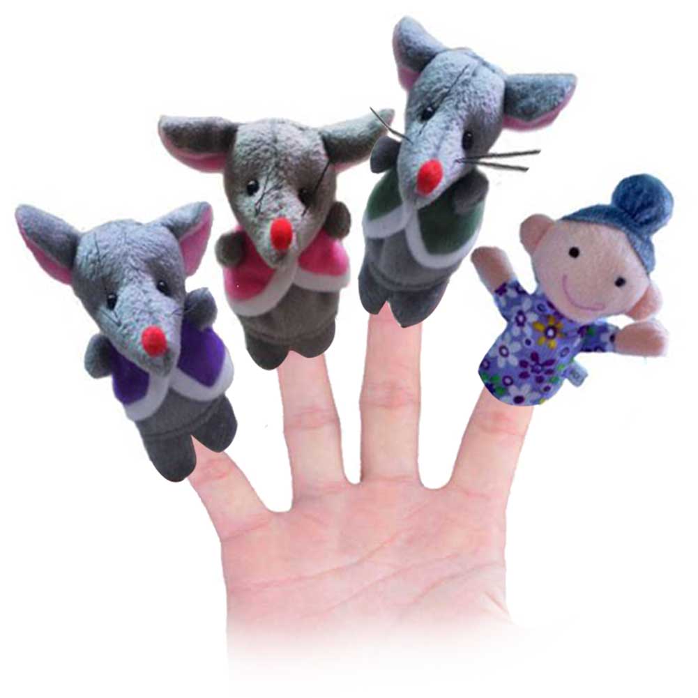 

fairy tales toy Finger Puppets Story Telling Nursery Fairy Tale The Perfect Birthday Christmas high quality weird stuff Gift