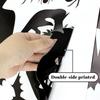 Halloween Self-Adhesive Glass Sticker Window Sticker Style Wall Sticker Door Sticker Diy Horror