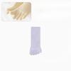 Female Summer Thin Style Sweat Absorbing Breathable Mesh Tube Five Finger Cotton Socks