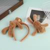 Cute Fluffy Plush Hair Claw Non-Slip Grip Soft Fuzzy Hair Clip for Girls Daily Wear Date Outdoor Gathering