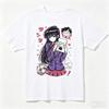 Komi Can't Communicate Cotton T-shirt Personality Clothes New Model Anime Tshirt Yearround Clothing Plus Size Unisex Classic