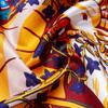 Spring And Summer Satin Long Scarf For Women Sunscreen Shawl Fashionable Beauty Scene Satin Long Scarf Versatile Travel Scarf