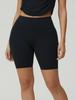 Hochelastische, hochgeschnittene, mittellange Yoga- und Radlerhose für Damen
