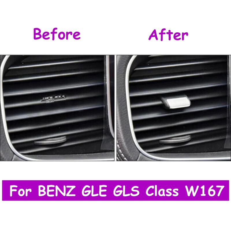 W167 Car Front Left Right Middle Rear AC Air Conditioner Outlet Clips Tab Repair Kit For Mercedes Benz GLS GLE -