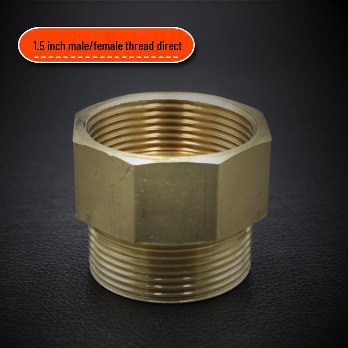 Copper Reducing Threaded Coupling Adapter for Male/Female: 1/2", 3/8", 1/4", 1/8" Connector