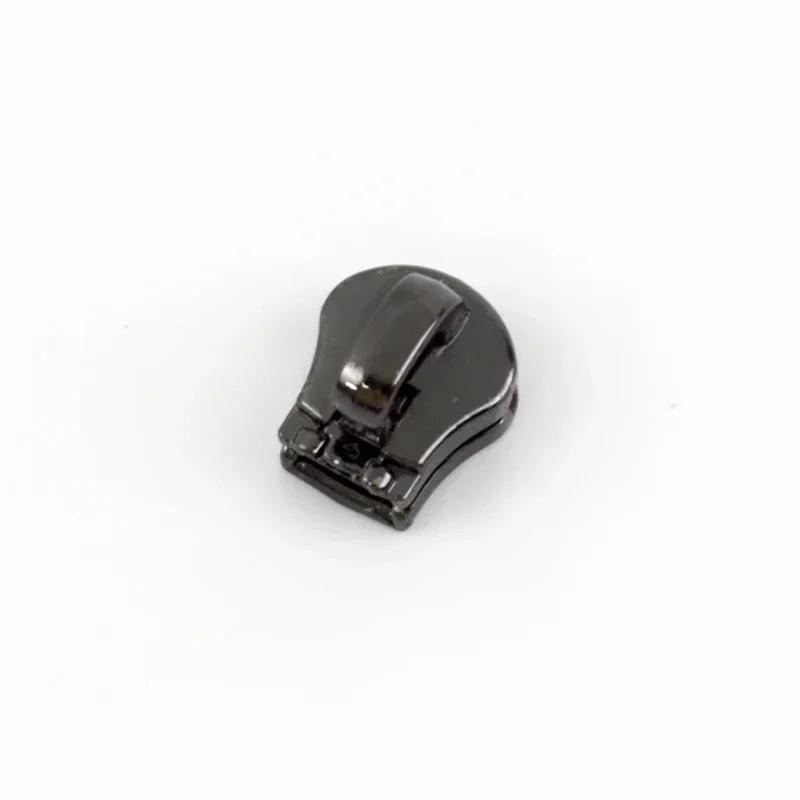 5/10/20Pcs Meetee 5# Zipper Slider for Metal Zips Handbag Purse Zippers Puller Head Jacket Replace Zip Closure Repair Accessory