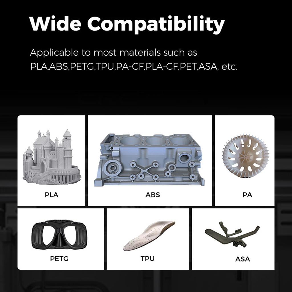 Creality K2 Plus Epoxy Resin Build Plate 3D Printer Print Platform W Excellent Adhesion High Flatness Wear Resistance 370*370Mm