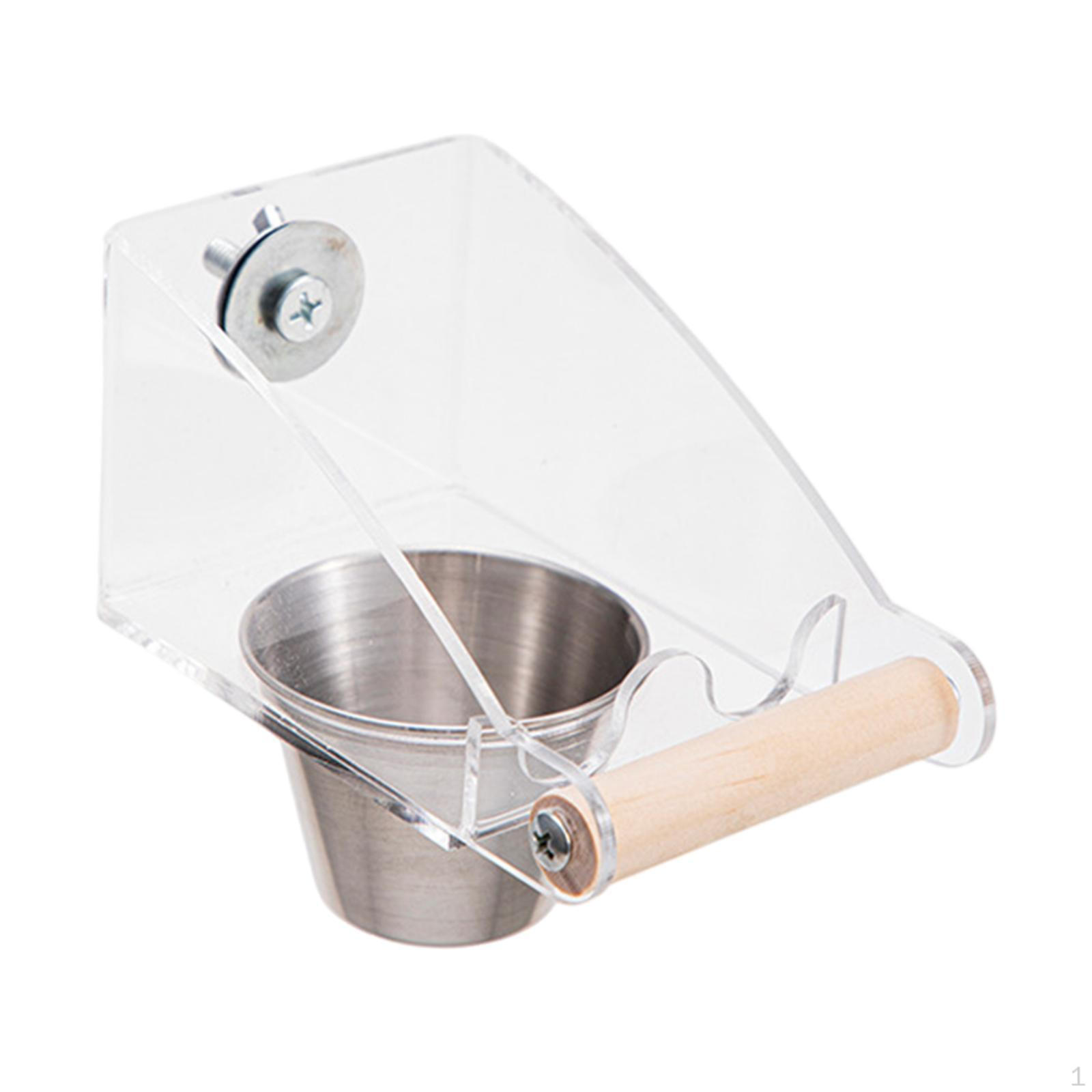 

Аксессуар для клетки для кормления мелких и средних птиц с дозатором корма S 1 cup