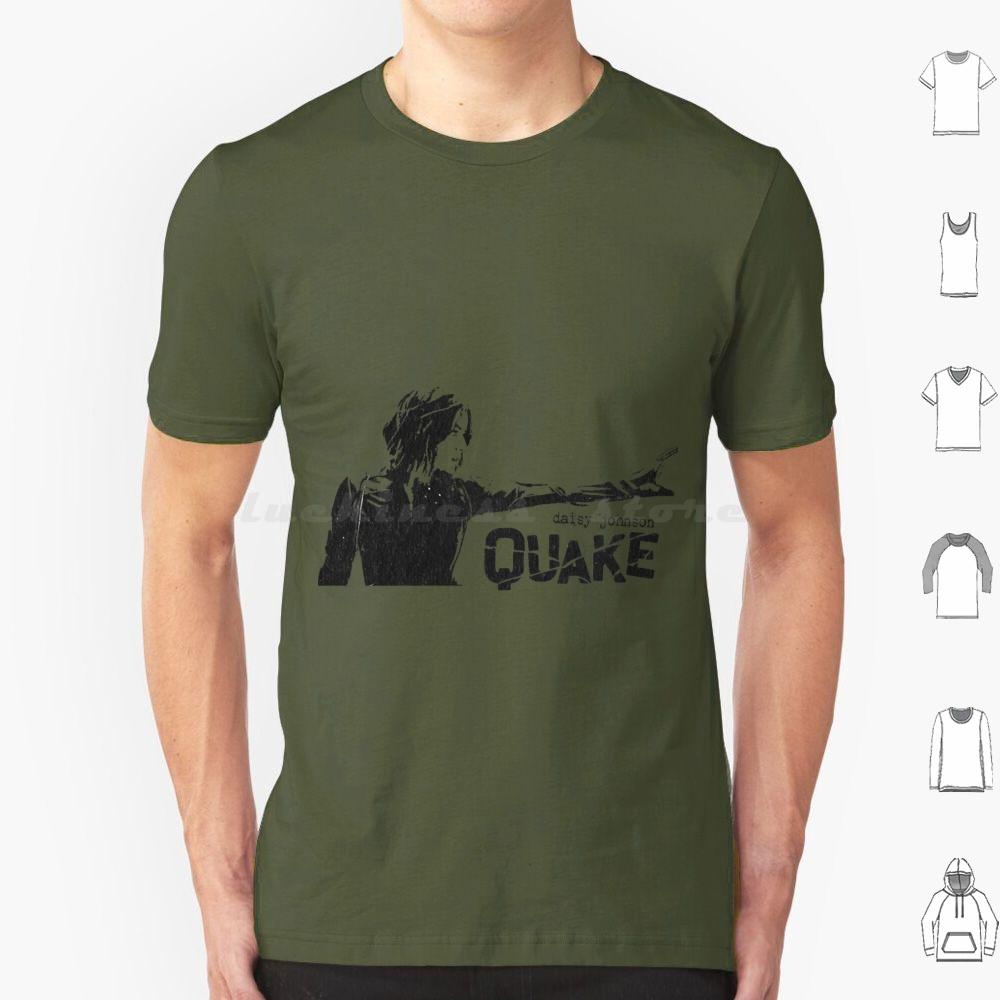 Quake T Shirt Big Size 100 Cotton Agents Of Shield Shield Aos Fitzsimmons Daisy Johnson S H I E L D Simmons Leo Fitz Coulson