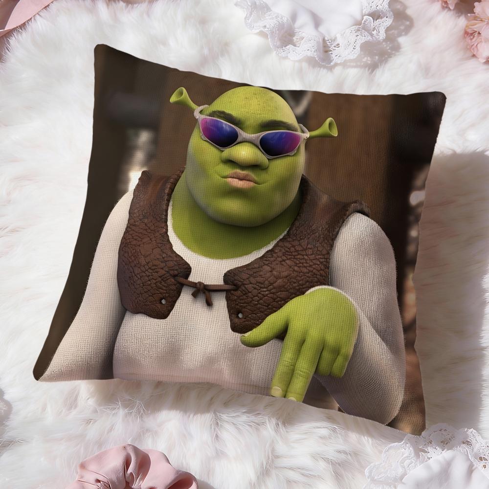 

Чехол на подушку Аниме S-ShrekS Премиум-комфорт Двусторонний чехол для подушки - Дизайн Два в одном для любой комнаты и салона автомобиля 30cmx30cm