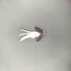 Artificial Insects Cat Teasing Stick Change Head Toy Pet Feather Wings Toys