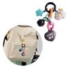 Moon Cloud Star Bell Heart Pendant Keyring Handmade Resin Keychain Women's Handbag Decoration Elegant Bag Ornament