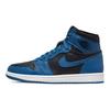 Кросівки унісекс Air 1 Retro High OG Dark Marina Blue Black White 555088-404
