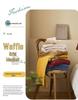 Ruijing Nordic Waffle Knit Throw Blanket for Sofa or Office