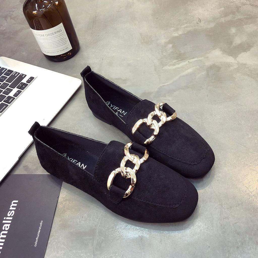 Einzelschuh Mädchen 2025 neuer Sommer Feenwind sanfter Abend weichsohlige flachsohlige Oma flacher Mund vielseitige Doudou-Schuhe