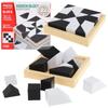 Ukryte Bloki 3D Puzzle Tangram Logiczna Gra Planszowa