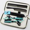 6.0 Inch Freelander Color Half-Hand Hair Scissors Set, Haircut Flat Scissors, Bangs Scissors And Thin Teeth Scissors
