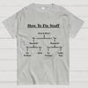 How To Fix Stuff DIY Guide Cotton Summer Casual Cool Loose T-Shirt