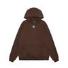 Unisex Oversized Hooded Sweatshirt With Embroidered Cotton Fleece Lined Pullover Winter Streetwear