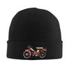 Vintage French Motobecane Moped Winter Skullies Beanies Hat Warm Autumn Knitted Hats Bonnet Caps for Women Unisex