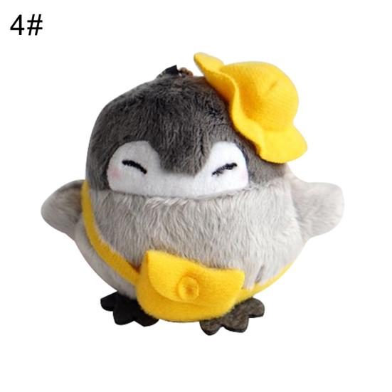 7cm Lovely Penguin Animal Doll Plush Soft Pendant Toy Bag Decor Birthday Gift