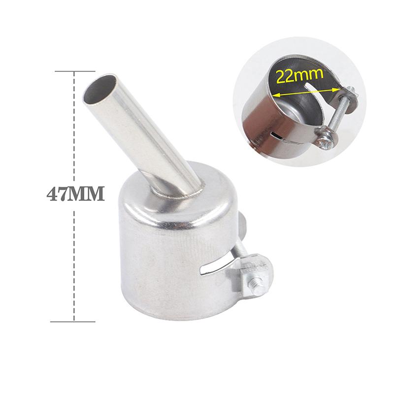 850 3/4/5/6/7/8/10/12mm Ugello Aria Angolo Curvo 45 Gradi Ugello Saldatura Per Stazione di Rilavorazione ad Aria Serie 850 Accessori