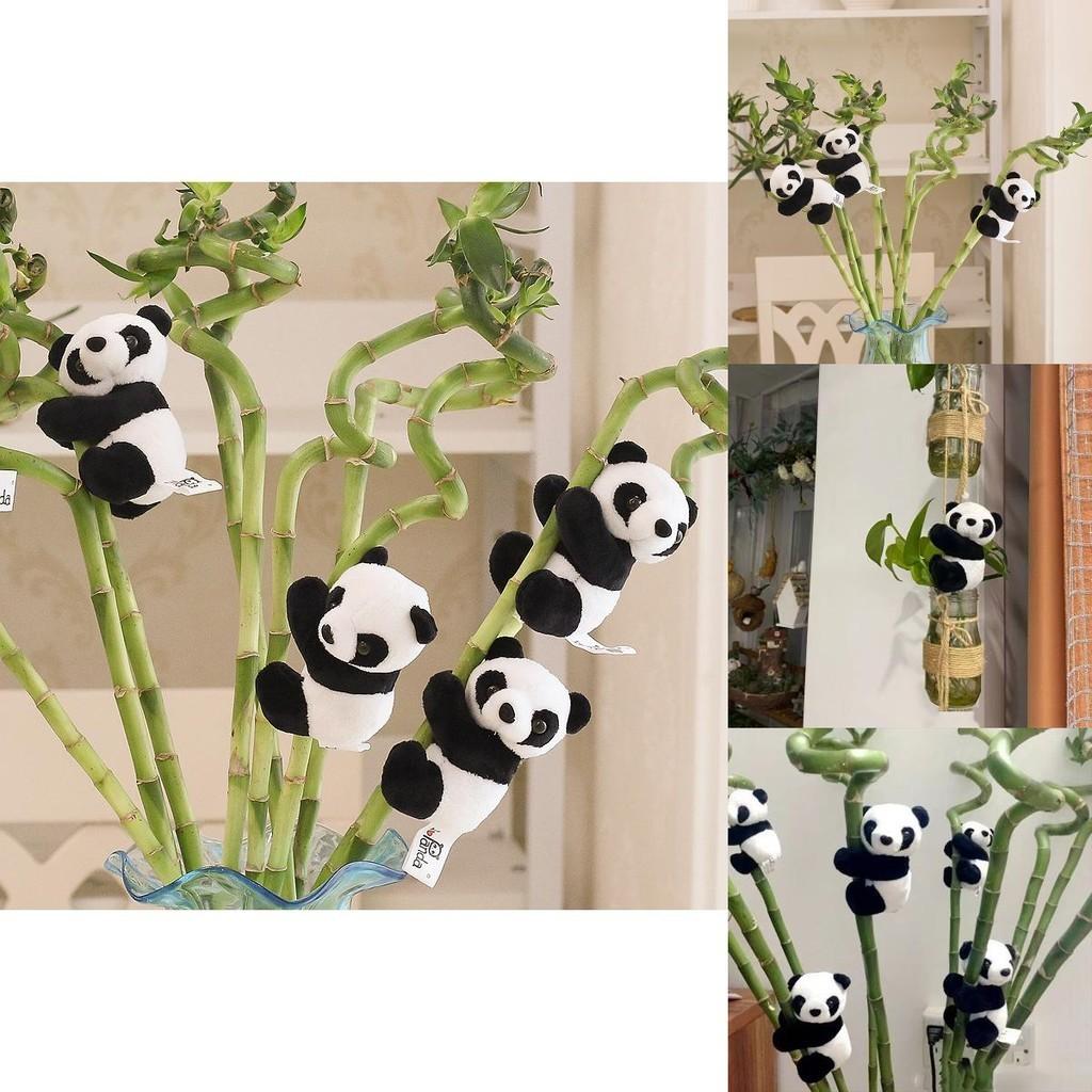 Mini Cute Panda Plush Gripper Perfect For Home Decorations And Gifting!