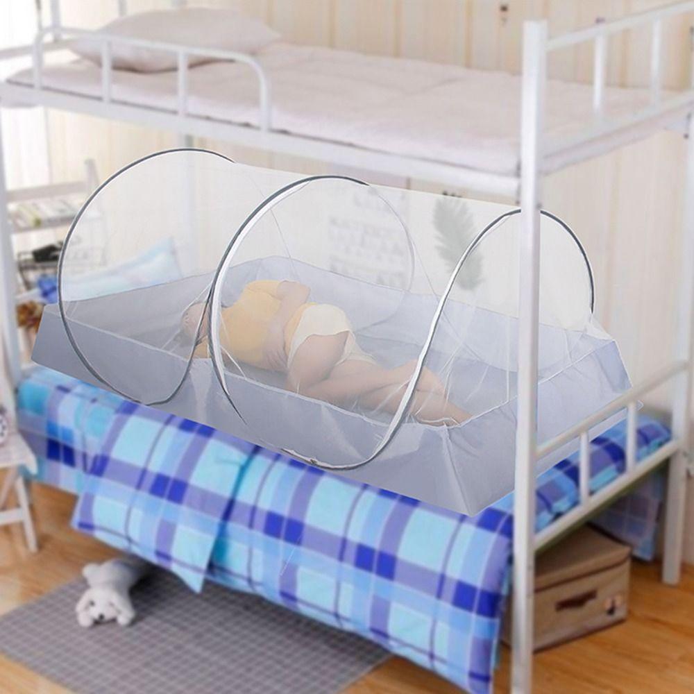 Portable Folding Mosquito Net Bed Adjustable Mesh Sleeping Net Camping Mosquito Net Tent Home