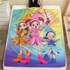 Ojamajo Doremi Flannel Blanket, High Quality Comfortable for All Seasons, Home Decor, Warmth and Comfort