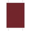 Burgundy Red Pleated Blind 85X150 Cm Fabric Width