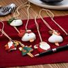 Festive Wooden Ornaments for Holidays 16/24/32Pcs Christmas Ornaments, Flying Angels Decorations, Santa Claus Rustic Xmas Party Supplies Holiday