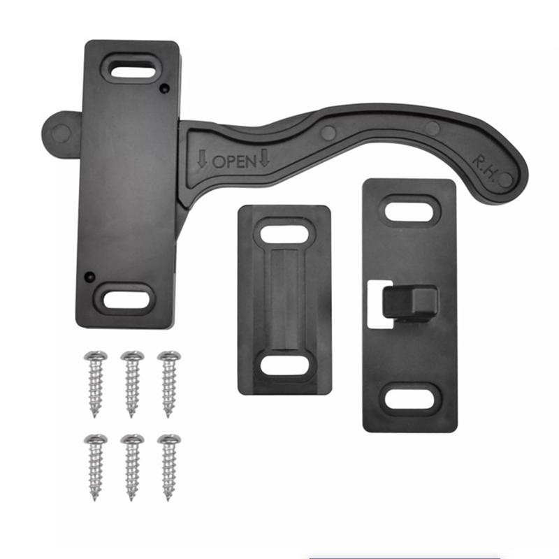 A03Z-Car RV Screen Door Latch Right Hand Handle Kit Right Door Screen Window Door Latch Handle For RV Trailer
