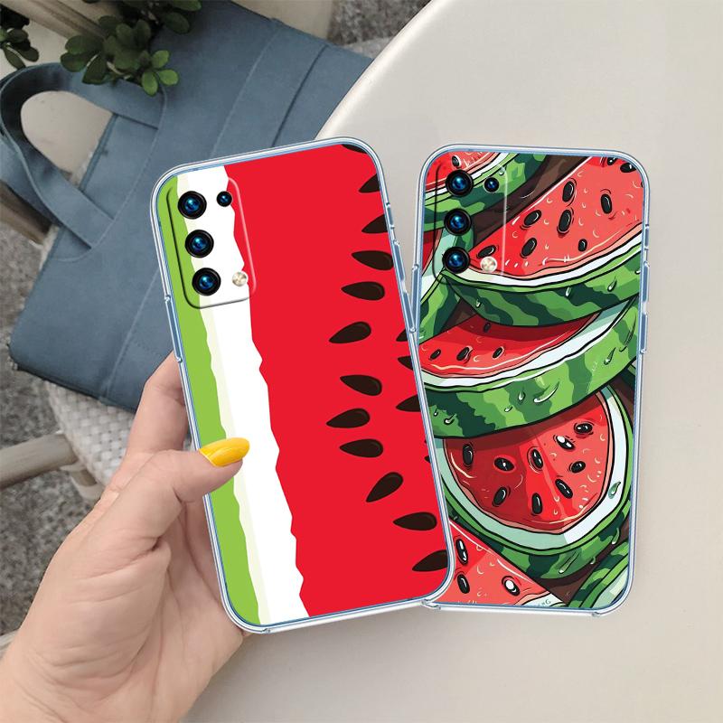 RA8 Cartoon Fruit Watermelon Case for Motorola E13 E15 E20 E22 E22I E22S E30 E32 E40 E7 E7I G Plus Power Play Stylus G22 G14