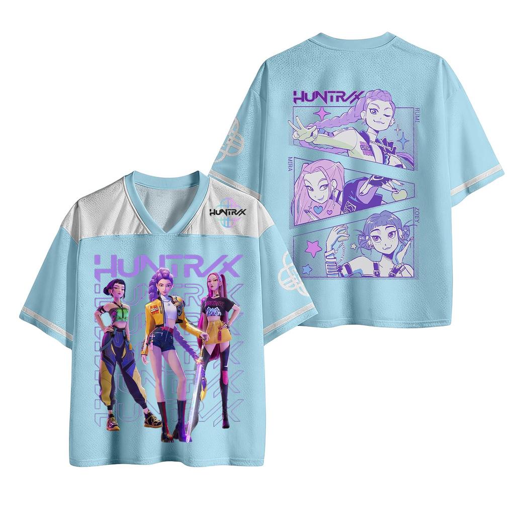 Kinder Mode Bedruckter Rundhals Kurzarm Pullover Top