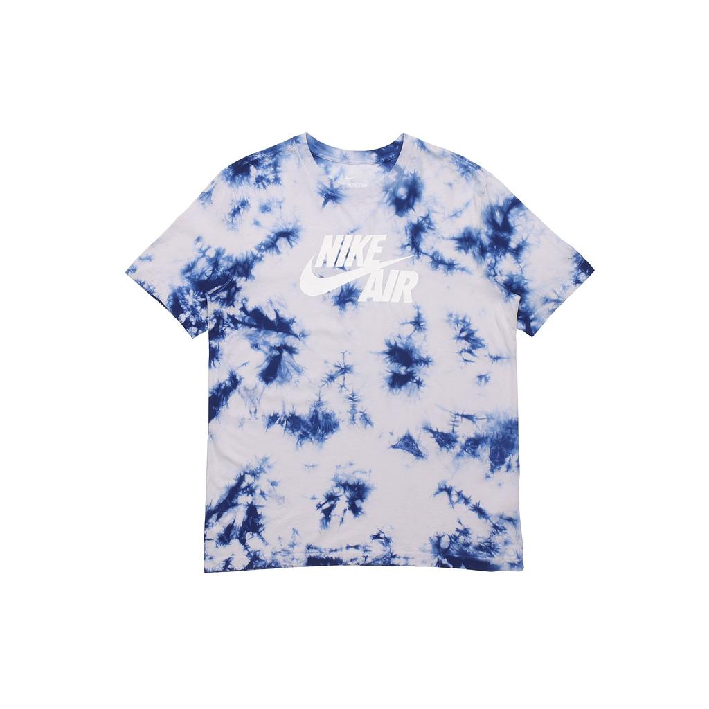 Nike Air Splatter Print Casual Sports Short Sleeve T-Shirt Men Tops White BQ0080-078