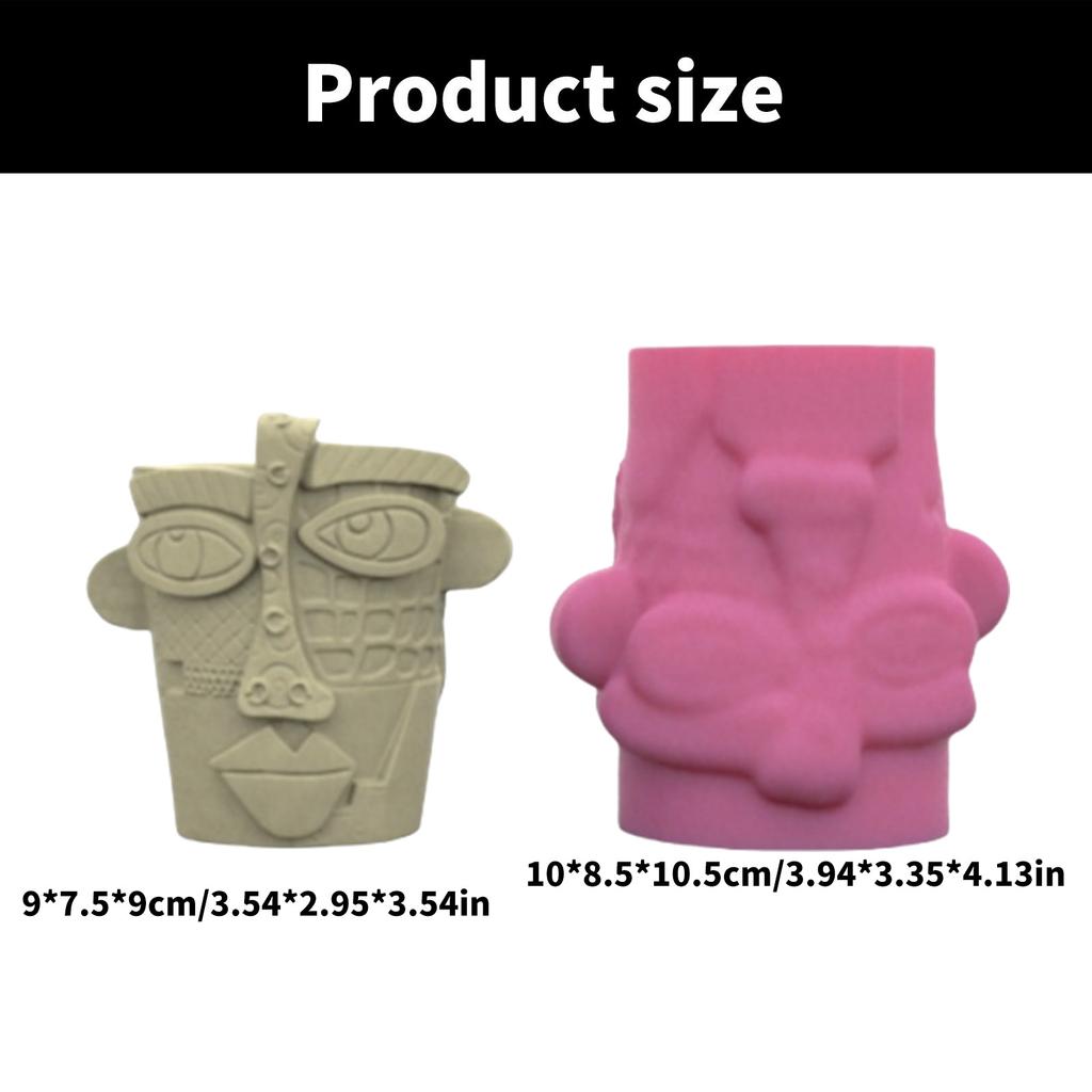 Practical Merman Tail Flower Pots Sturdy Silicone Mold Cement Plaster Craft Supplies for Garden and Indoor Decoration