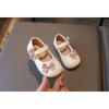 Cute Bowknot Girls' Leather Shoes | Fashionable Baby Princess Flats, Simple Casual Footwear for Toddlers Wedding Shoes