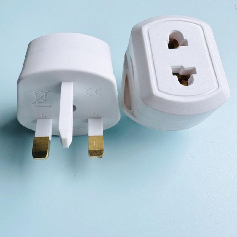 Space-saving UK Travel Power Converting Device Fits for Multiple Devices Long-Sustaineds ABS Housing Ideal Business-oriented Trips