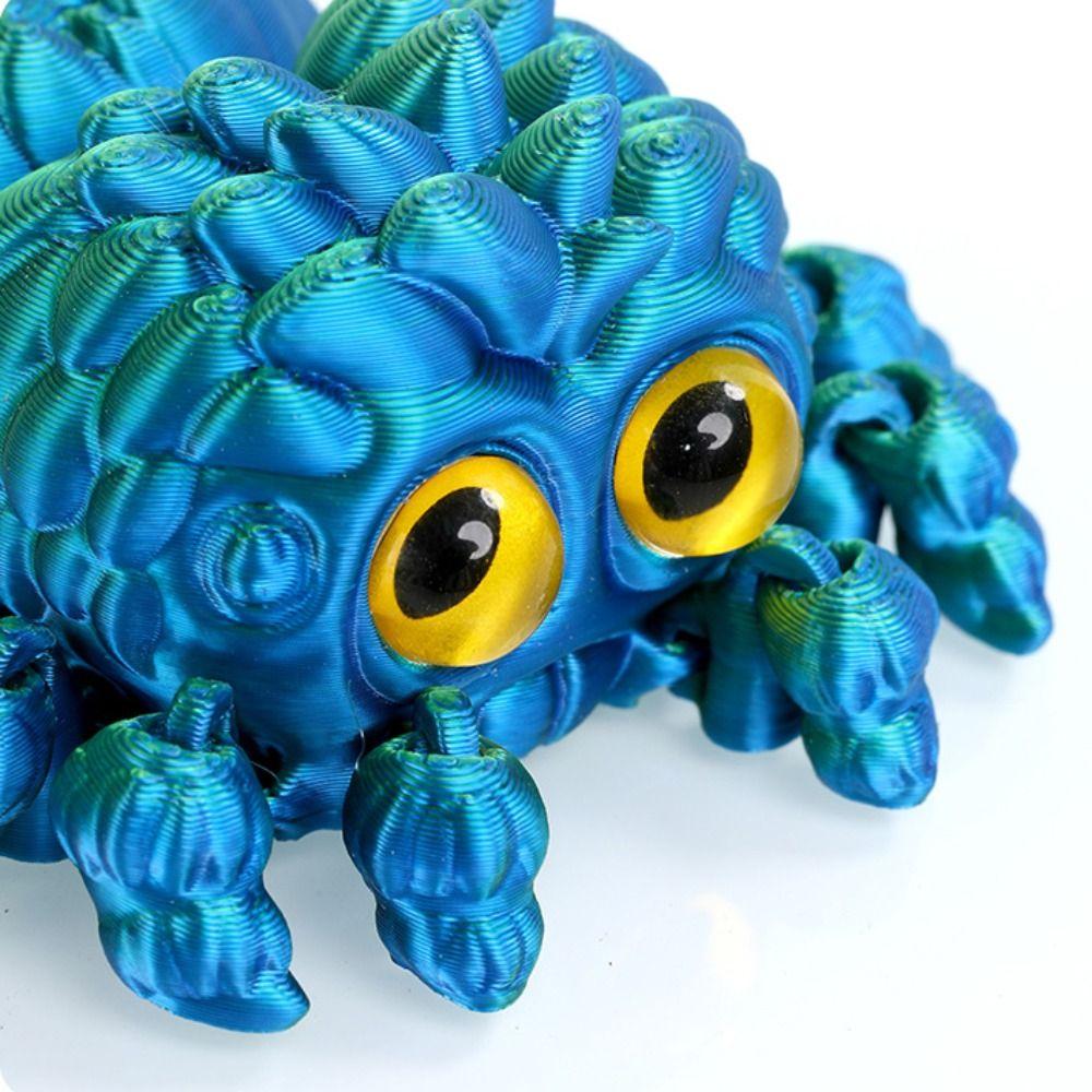 Desktop Size Simulated Spider Model Realistic Design 3D Printed Spider Figurine  Desktop Decor