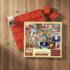 Christmas Puzzle 24 Days Christmas Countdown Calendar 1000 Pieces Jigsaw Puzzles Holiday Countdown Calendar for Adults