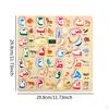 Arabic Alphabet , Puzzle Game for Kids, Wooden Educational Toy, Jigsaw Preschool