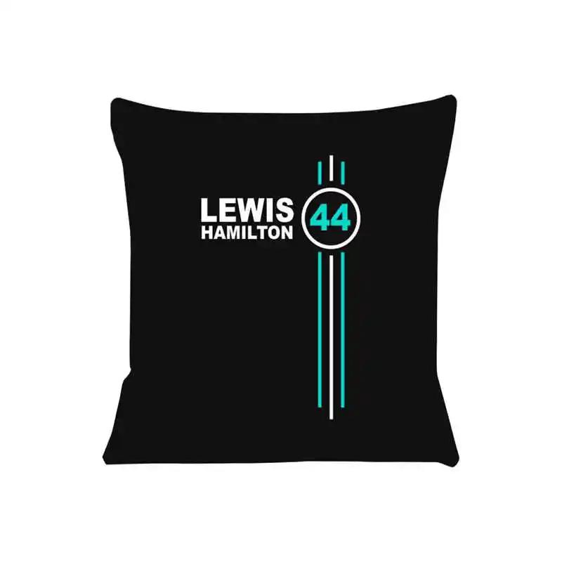 Lewis Hamilton 44 Cushion Cover for Sofa Pillow Case Cover Seat Car Throw Pillowcase 45X45cm For Home Decorative SJ-648