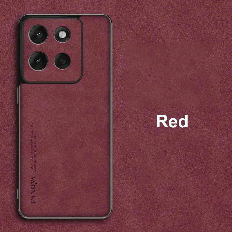 Per Motorola Moto G86 Power Custodia Lussuosa in Ecopelle PU Per Motorola G86 Cover Posteriore in Silicone Antiurto Protezione Completa
