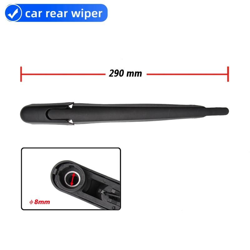 Car Rear Wiper Blade Blades Back Window Wipers Arm For Peugeot ION Hatchback (2009 Onwards) 305mm Auto Windscreen Blade