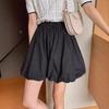 Women's High Waist Elastic Shorts - Autumn A-Line Bubble Bloomers